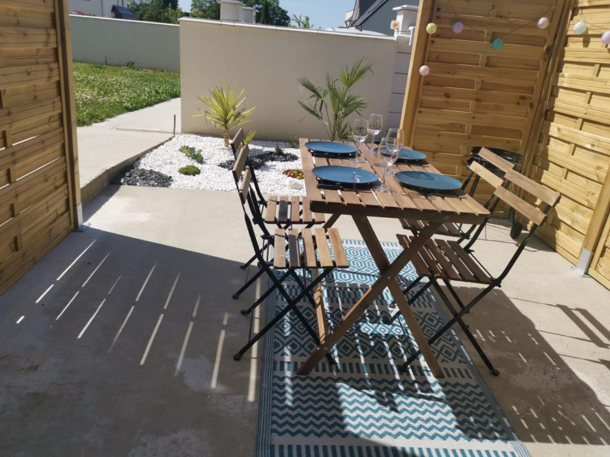 Les Pommiers Duplex Cosy Tout Confort Dans Maison Neuve Avec Terrasse Entree Independante 5 Mn De Bayeux Et 10 Mn Plage Du Debarquement Sommervieu Экстерьер фото