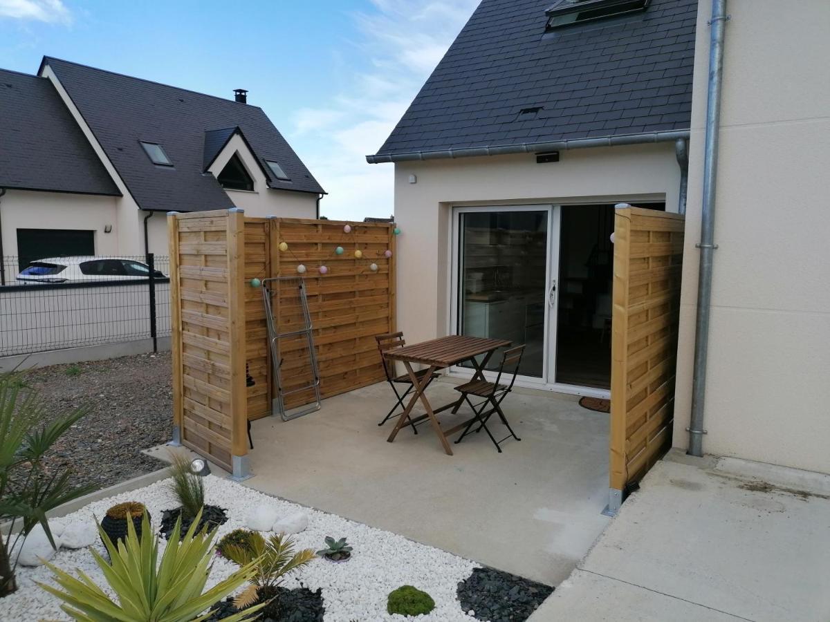 Les Pommiers Duplex Cosy Tout Confort Dans Maison Neuve Avec Terrasse Entree Independante 5 Mn De Bayeux Et 10 Mn Plage Du Debarquement Sommervieu Экстерьер фото