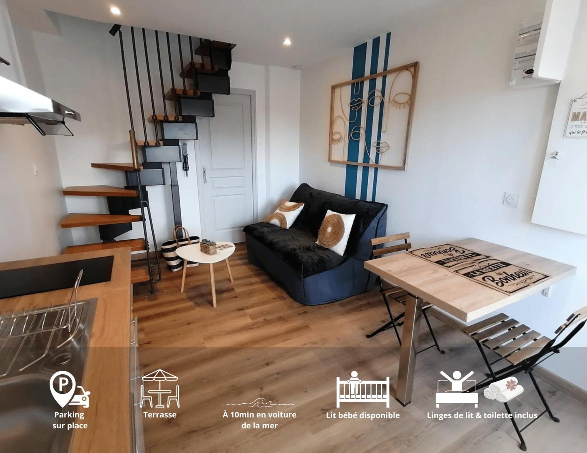 Les Pommiers Duplex Cosy Tout Confort Dans Maison Neuve Avec Terrasse Entree Independante 5 Mn De Bayeux Et 10 Mn Plage Du Debarquement Sommervieu Экстерьер фото